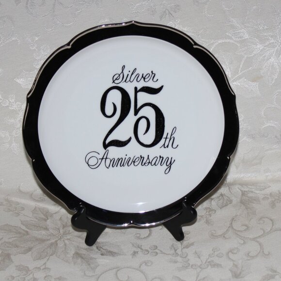 Vintage Royal Albert Silver Anniversary Teacup Set | 25th Anniversary Gift - Picture 8 of 8